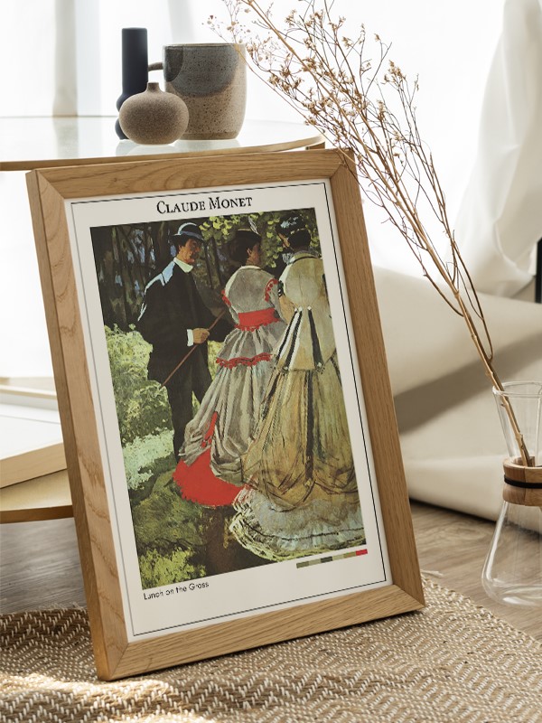 Claude Monet Lunch on the Grass Poster
