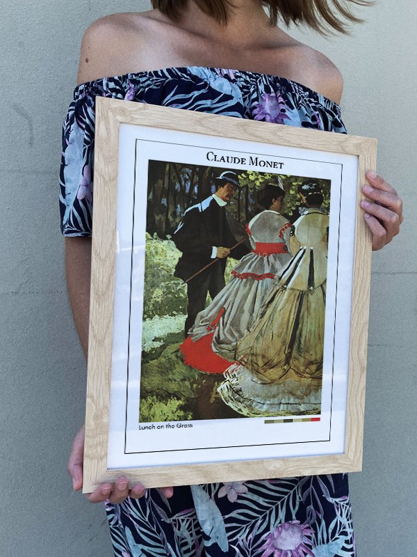 Claude Monet Lunch on the Grass Poster