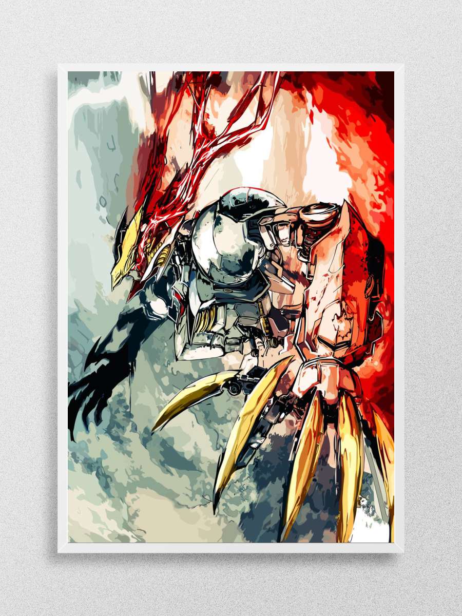 Lupus Rex Mobile Suit Anime Poster Çerçevesiz Yüksek Kalite Anime Duvar Poster