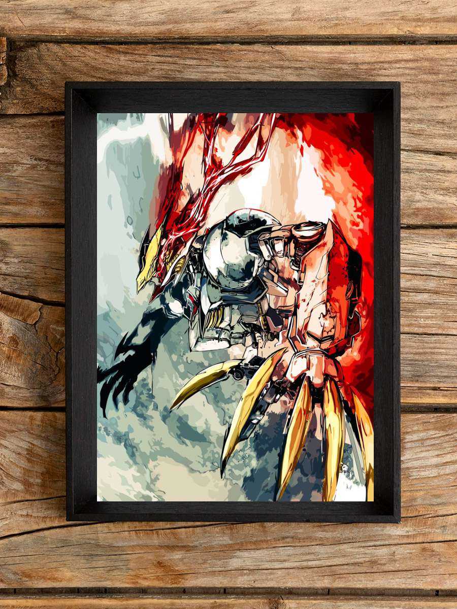 Lupus Rex Mobile Suit Anime Poster Çerçevesiz Yüksek Kalite Anime Duvar Poster