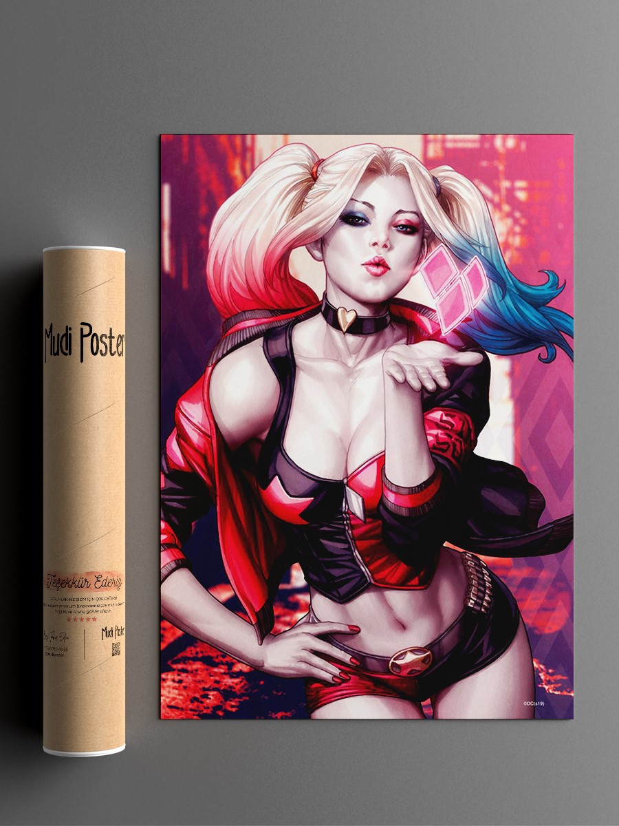 Mad Love Anime Poster Çerçevesiz Yüksek Kalite Anime Duvar Poster