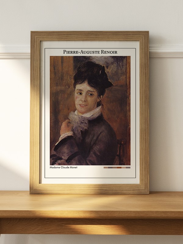 Pierre-Auguste Renoir Madame Claude Monet Poster