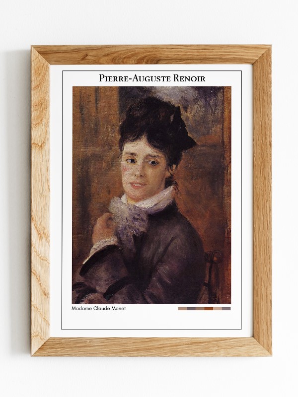 Pierre-Auguste Renoir Madame Claude Monet Poster