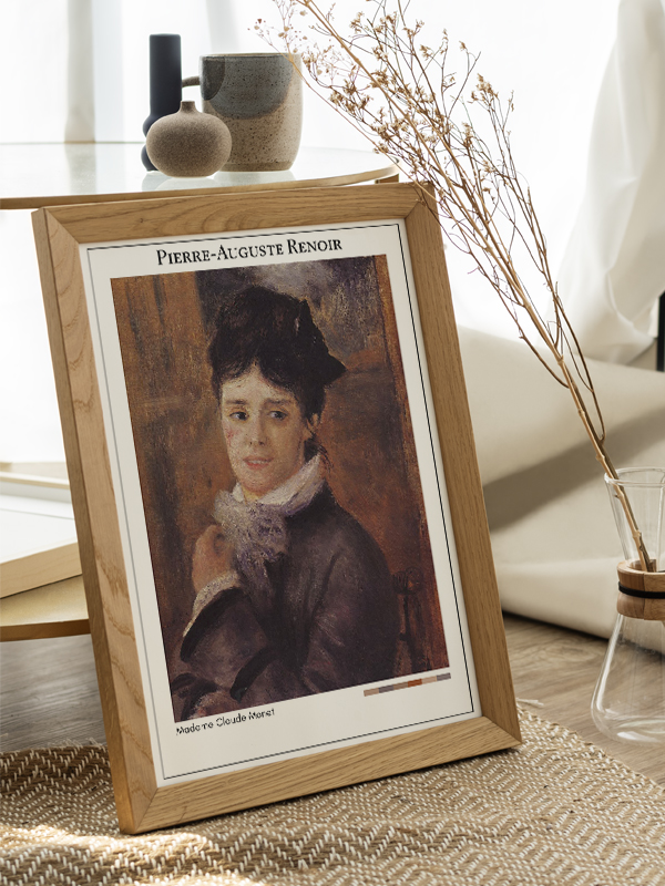 Pierre-Auguste Renoir Madame Claude Monet Poster