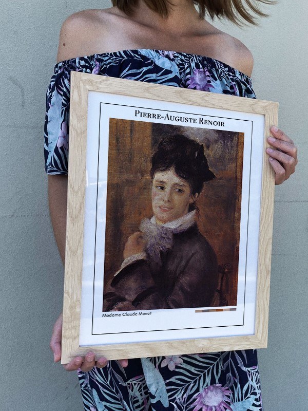 Pierre-Auguste Renoir Madame Claude Monet Poster