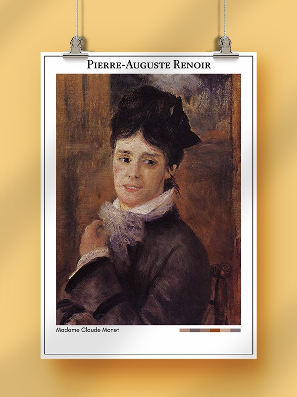 Pierre-Auguste Renoir Madame Claude Monet Poster