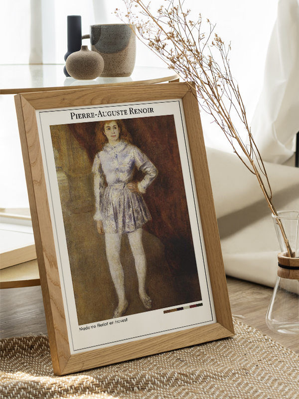 Pierre-Auguste Renoir Madame Heriot en travesti Poster
