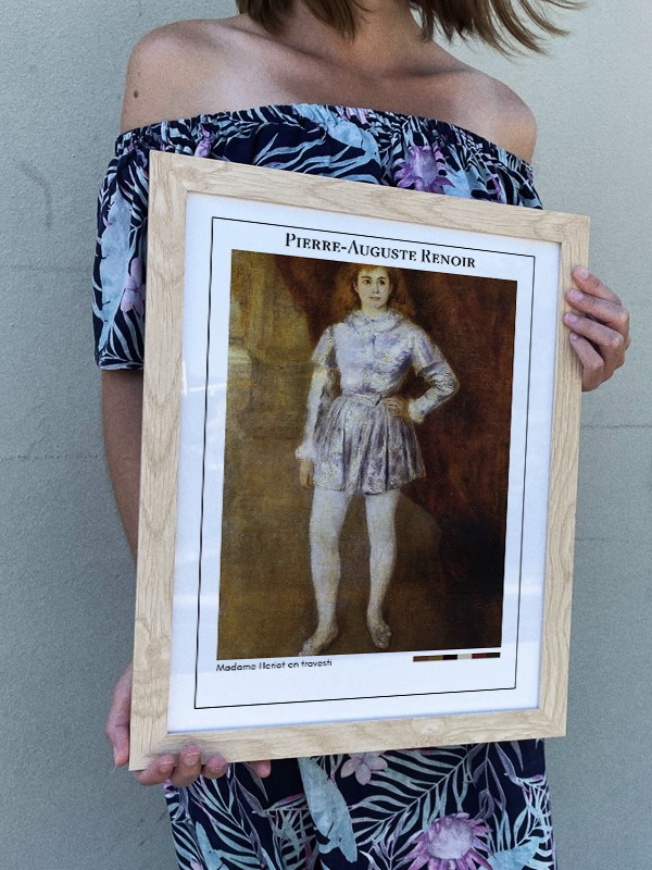 Pierre-Auguste Renoir Madame Heriot en travesti Poster