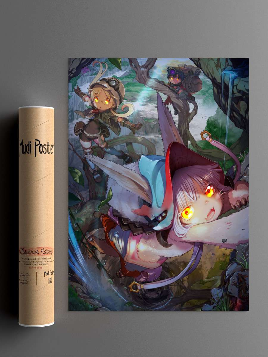 made by abyss Anime Poster Çerçevesiz Yüksek Kalite Anime Duvar Poster