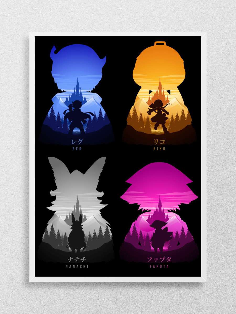 Made in Abyss Anime Anime Poster Çerçevesiz Yüksek Kalite Anime Duvar Poster