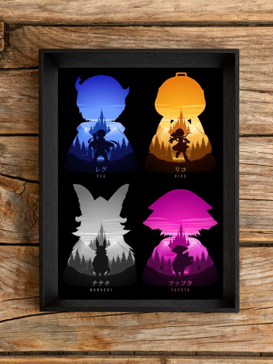Made in Abyss Anime Anime Poster Çerçevesiz Yüksek Kalite Anime Duvar Poster