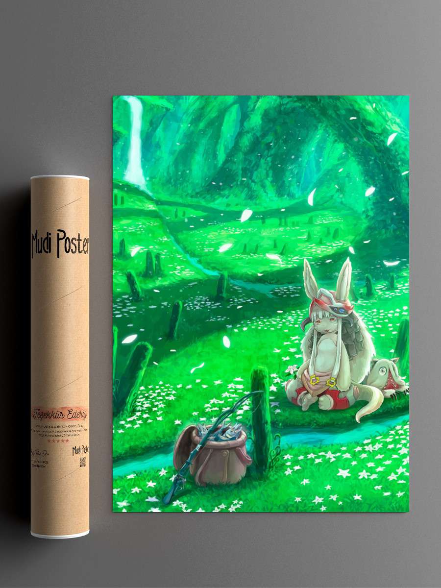 Made in Abyss Anime Poster Çerçevesiz Yüksek Kalite Anime Duvar Poster