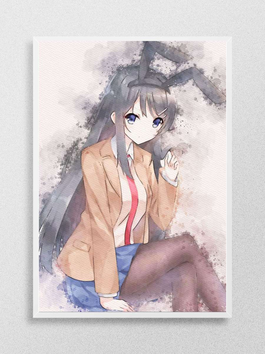Mai Sakurajima Anime Manga Anime Poster Çerçevesiz Yüksek Kalite Anime Duvar Poster