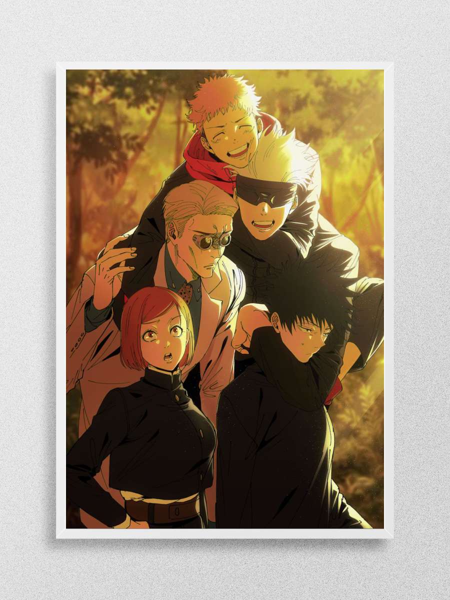 Maki Zenin jujutsu Anime Poster Çerçevesiz Yüksek Kalite Anime Duvar Poster