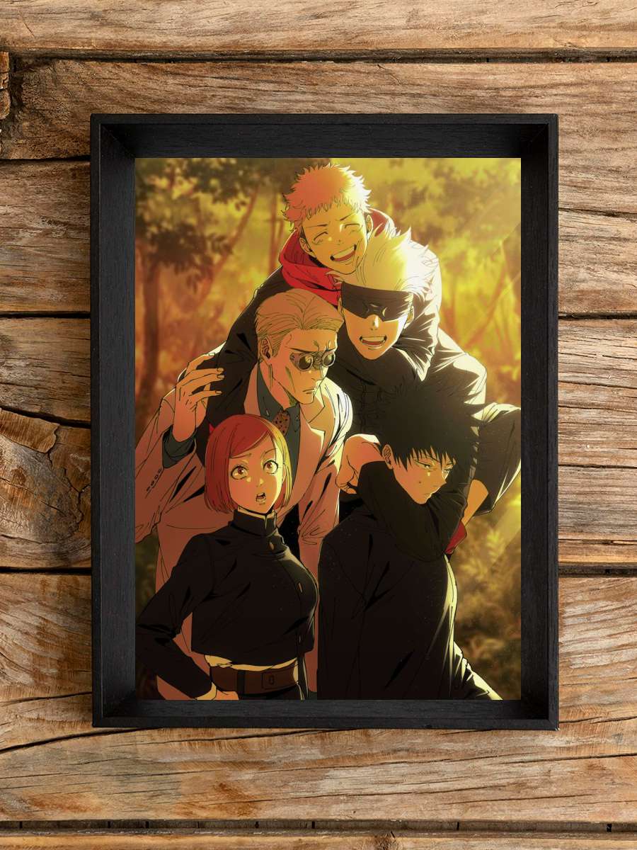 Maki Zenin jujutsu Anime Poster Çerçevesiz Yüksek Kalite Anime Duvar Poster