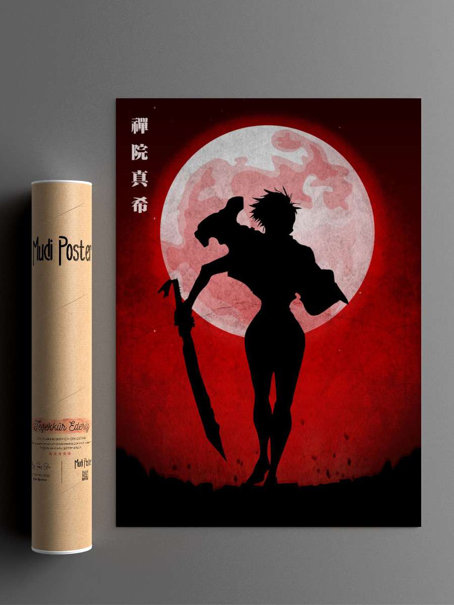 MAKI ZENIN Anime Poster Çerçevesiz Yüksek Kalite Anime Duvar Poster