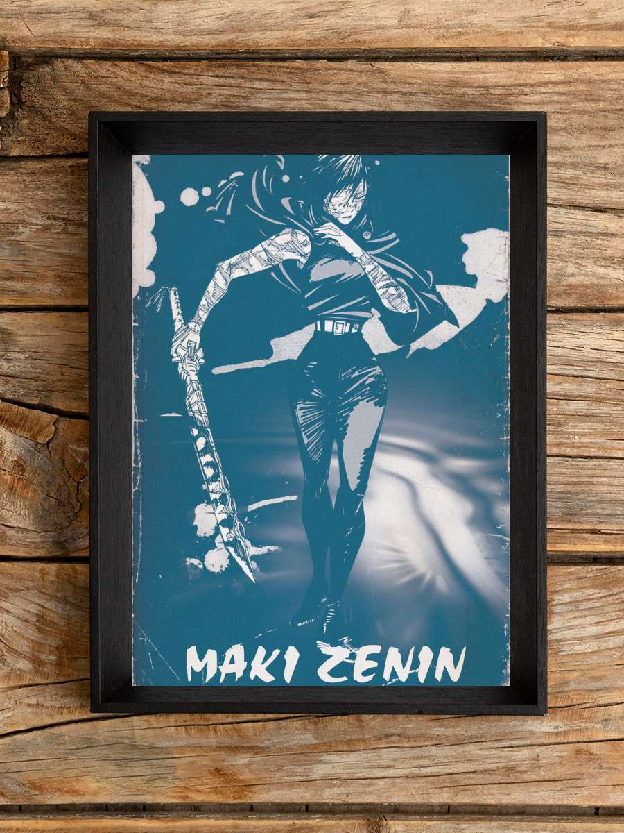 Maki Zenin Anime Poster Çerçevesiz Yüksek Kalite Anime Duvar Poster