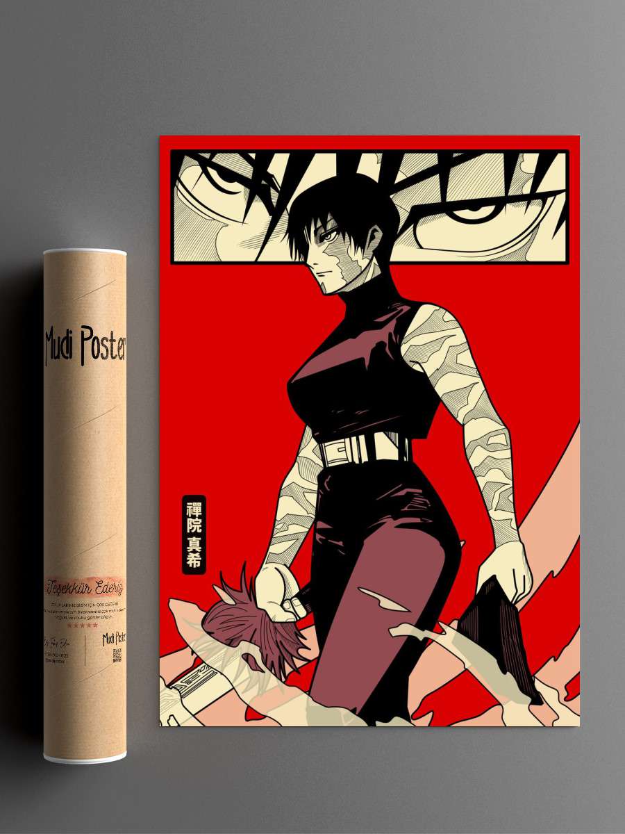 Maki zenin Anime Poster Çerçevesiz Yüksek Kalite Anime Duvar Poster