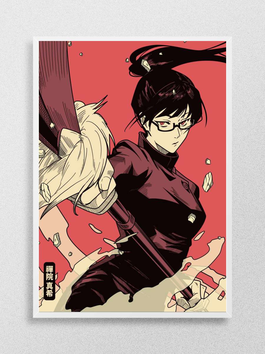 Maki Zenin Anime Poster Çerçevesiz Yüksek Kalite Anime Duvar Poster