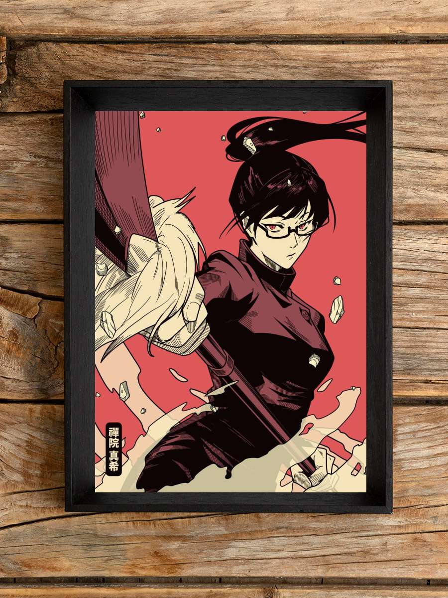 Maki Zenin Anime Poster Çerçevesiz Yüksek Kalite Anime Duvar Poster