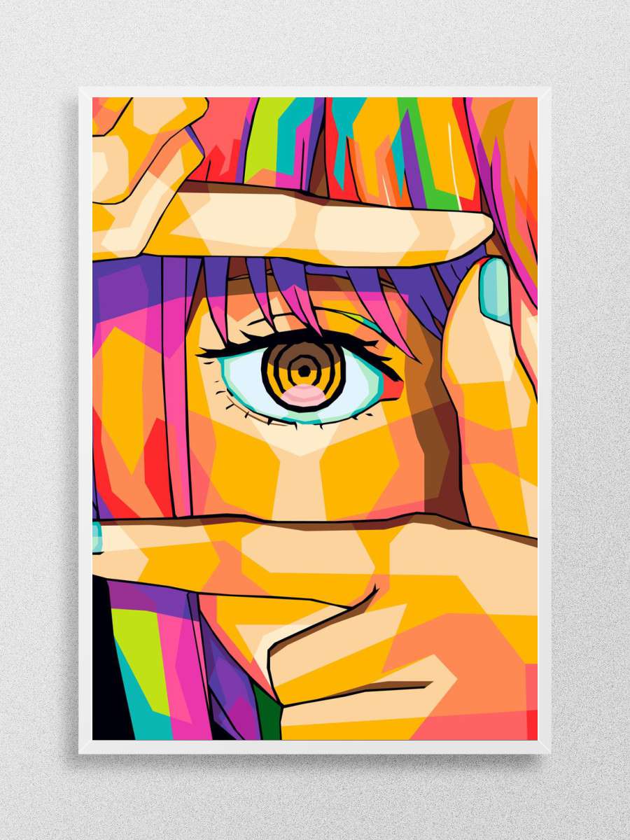makima chainsaw man Anime Poster Çerçevesiz Yüksek Kalite Anime Duvar Poster
