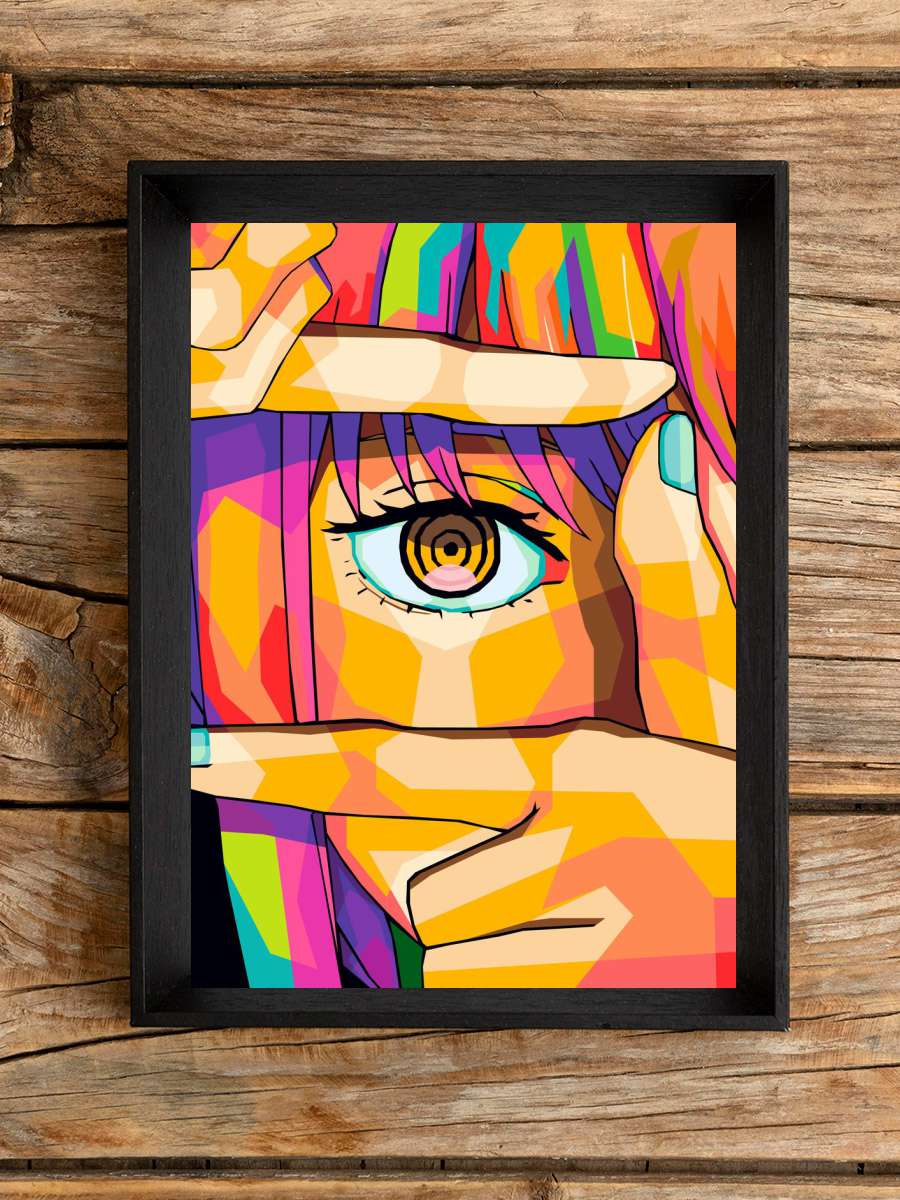 makima chainsaw man Anime Poster Çerçevesiz Yüksek Kalite Anime Duvar Poster