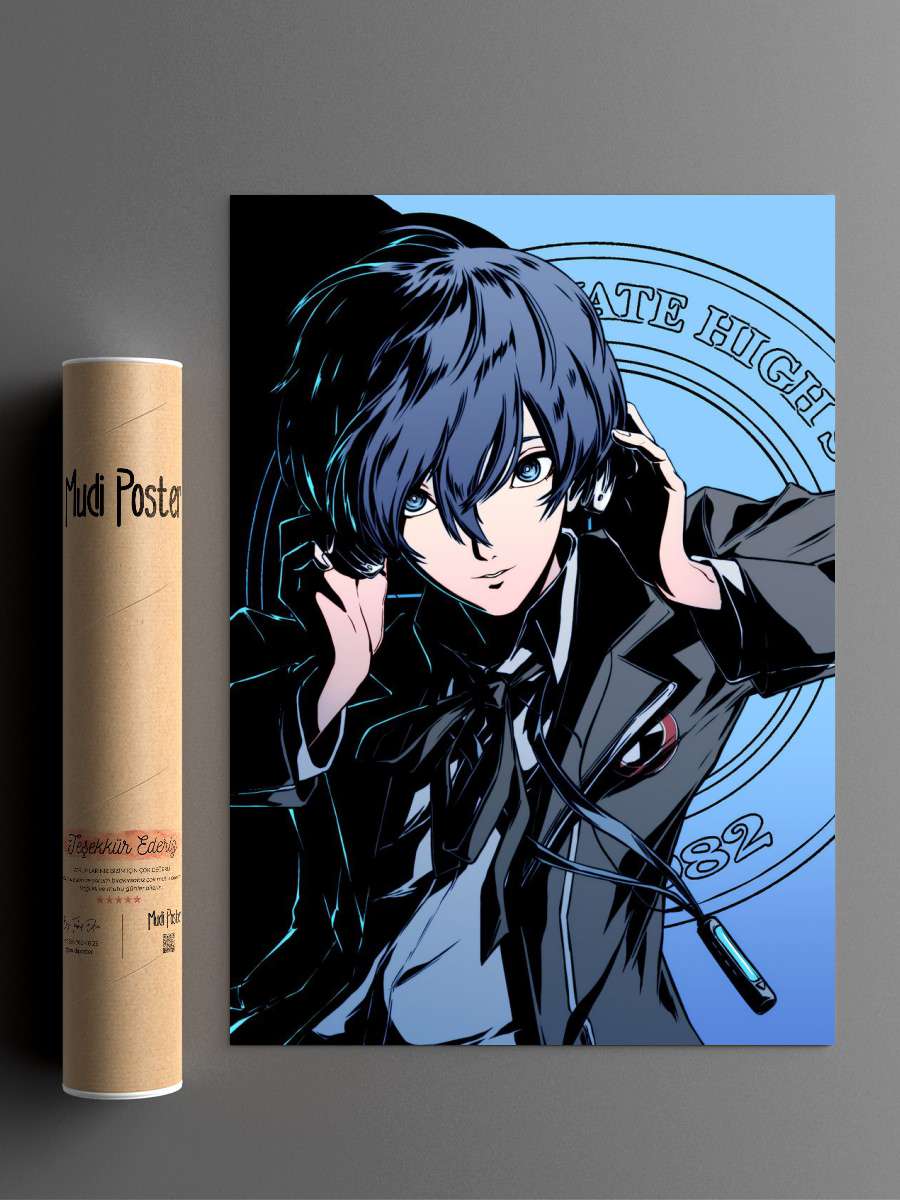 Man Joker Dark Anime Poster Çerçevesiz Yüksek Kalite Anime Duvar Poster
