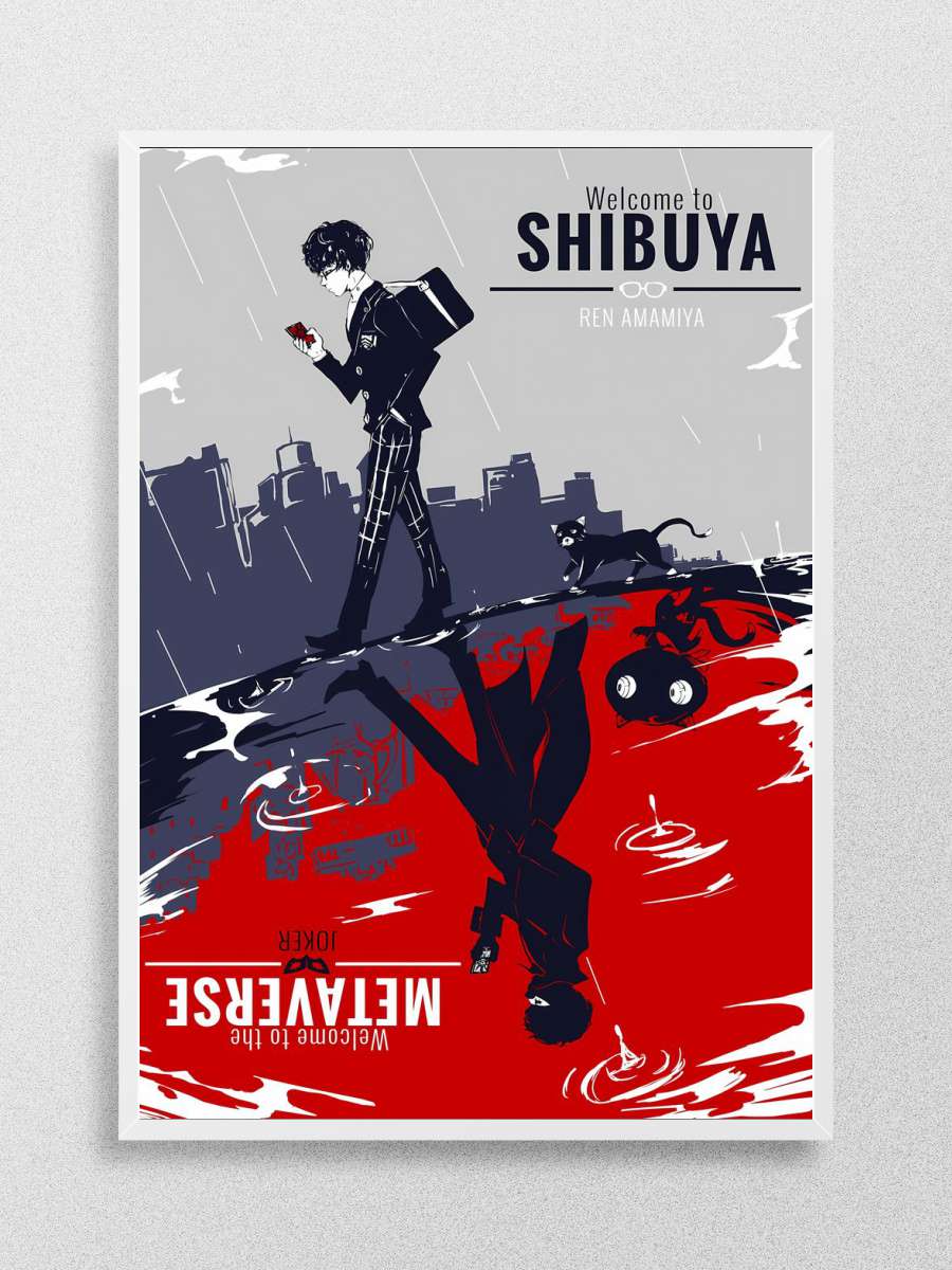 Man Joker Dark Anime Poster Çerçevesiz Yüksek Kalite Anime Duvar Poster