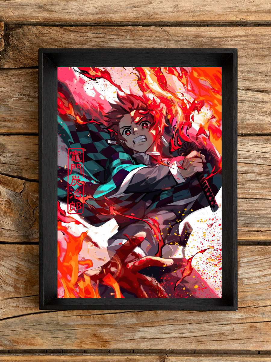Manga Demon Slayer Anime Poster Çerçevesiz Yüksek Kalite Anime Duvar Poster
