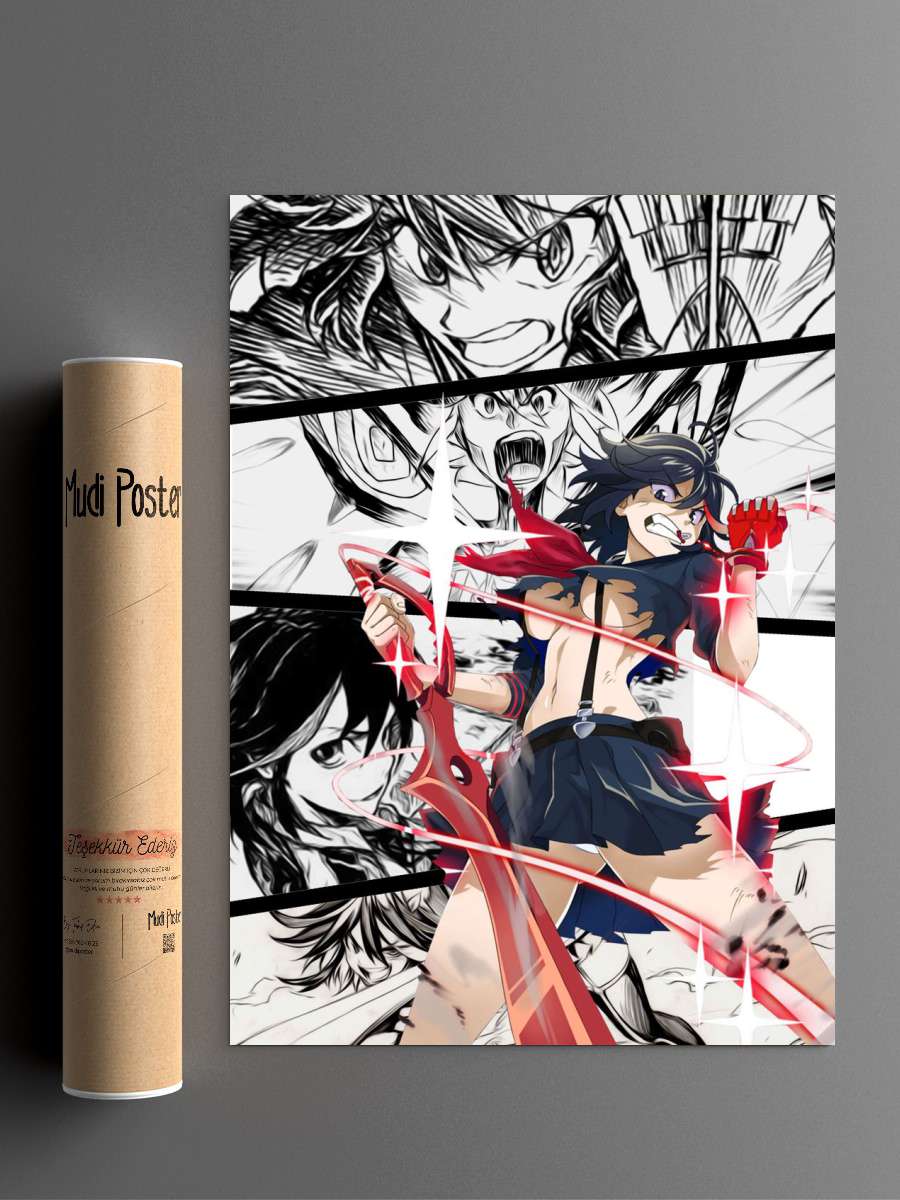 Manga Kill 1 Anime Poster Çerçevesiz Yüksek Kalite Anime Duvar Poster