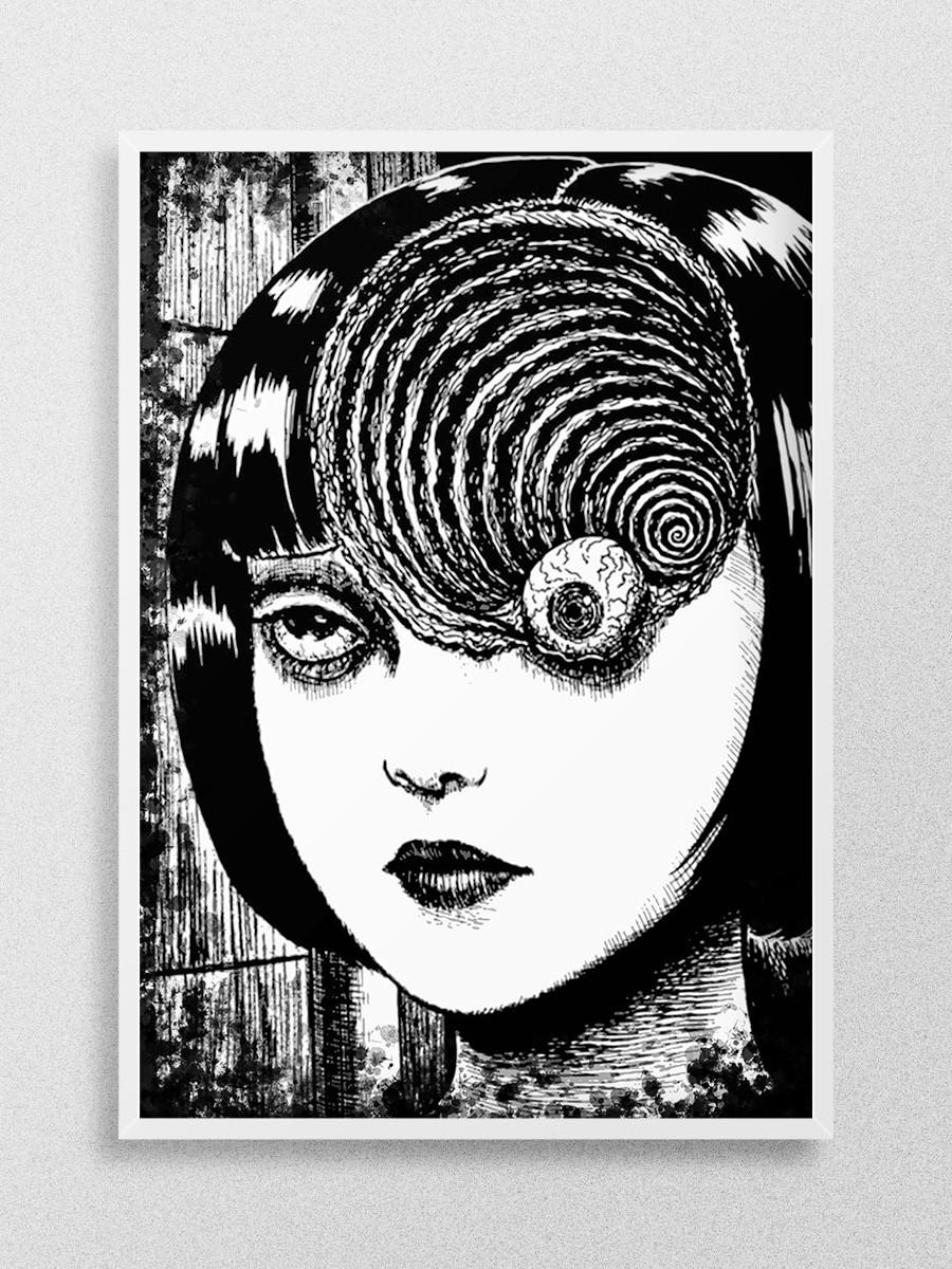 Manga Terror Face  Anime Poster Çerçevesiz Yüksek Kalite Anime Duvar Poster