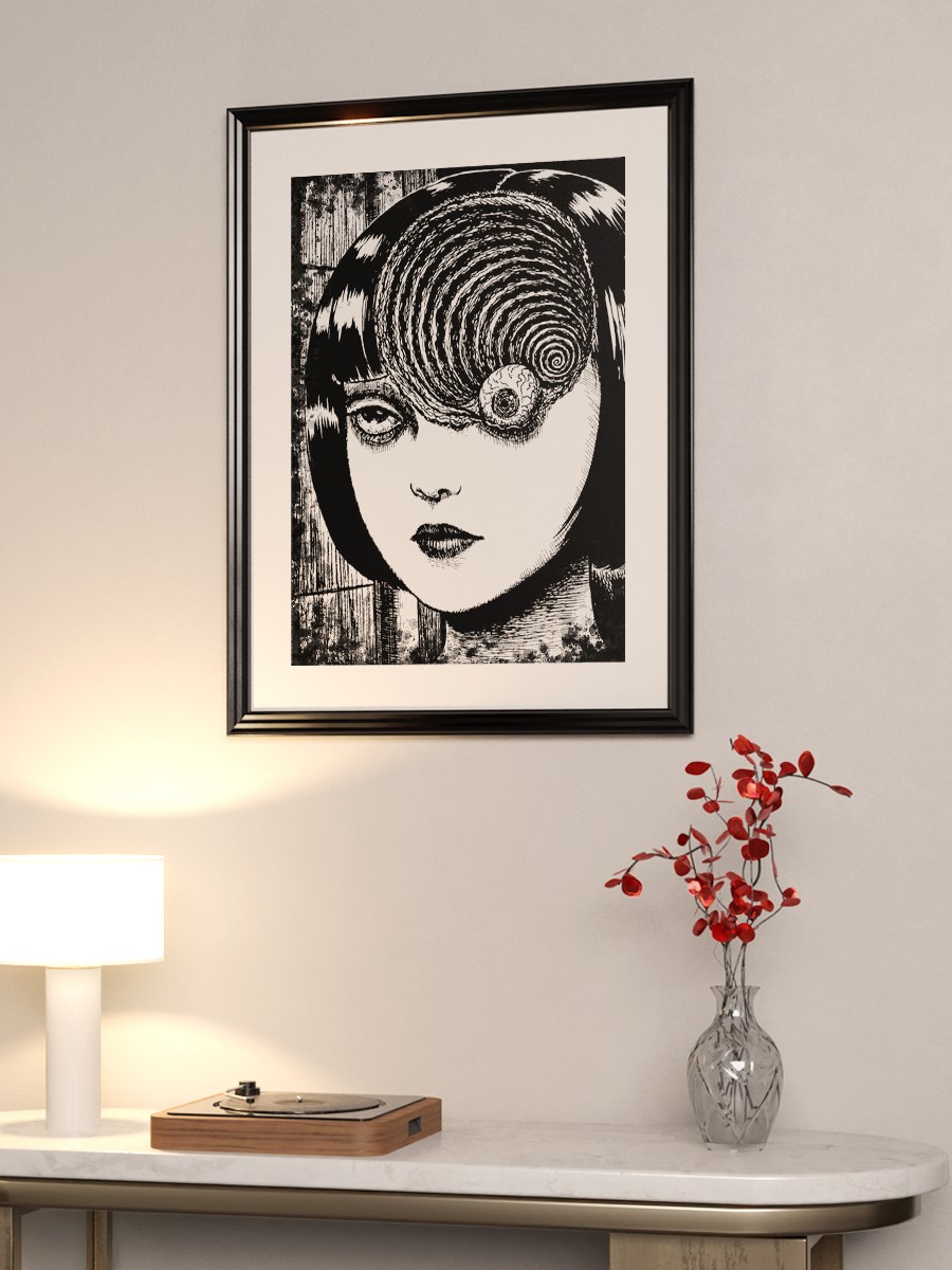 Manga Terror Face  Anime Poster Çerçevesiz Yüksek Kalite Anime Duvar Poster