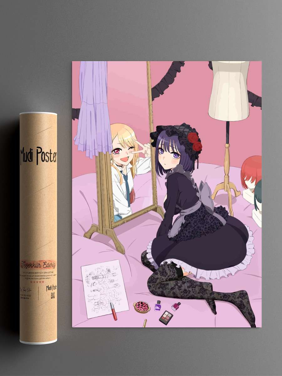 Marin Kitagawa Anime Poster Çerçevesiz Yüksek Kalite Anime Duvar Poster
