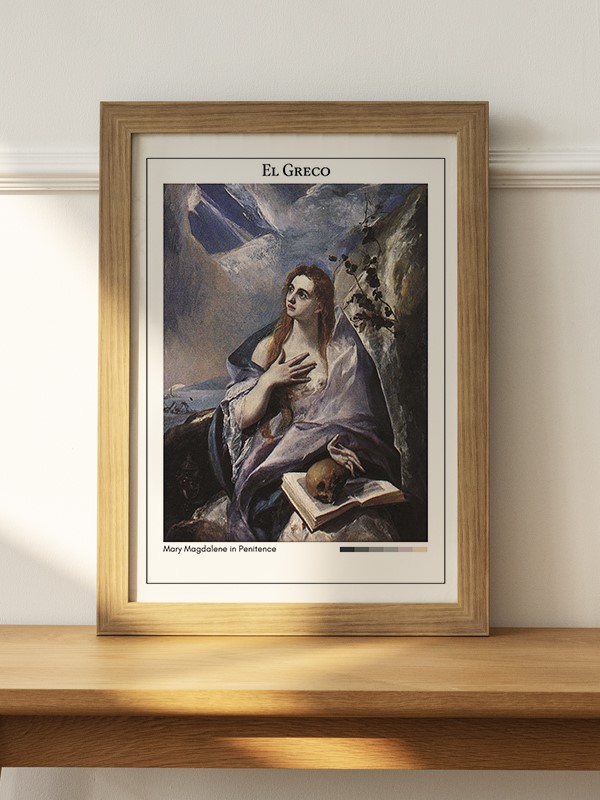 El Greco Mary Magdalene in Penitence Poster