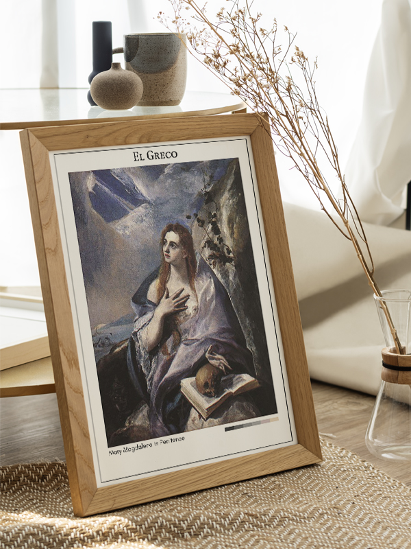 El Greco Mary Magdalene in Penitence Poster