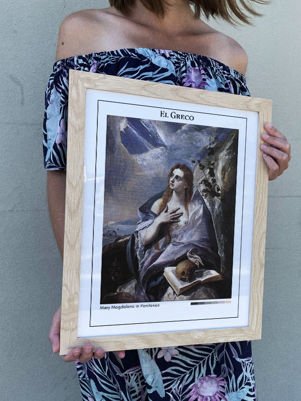 El Greco Mary Magdalene in Penitence Poster