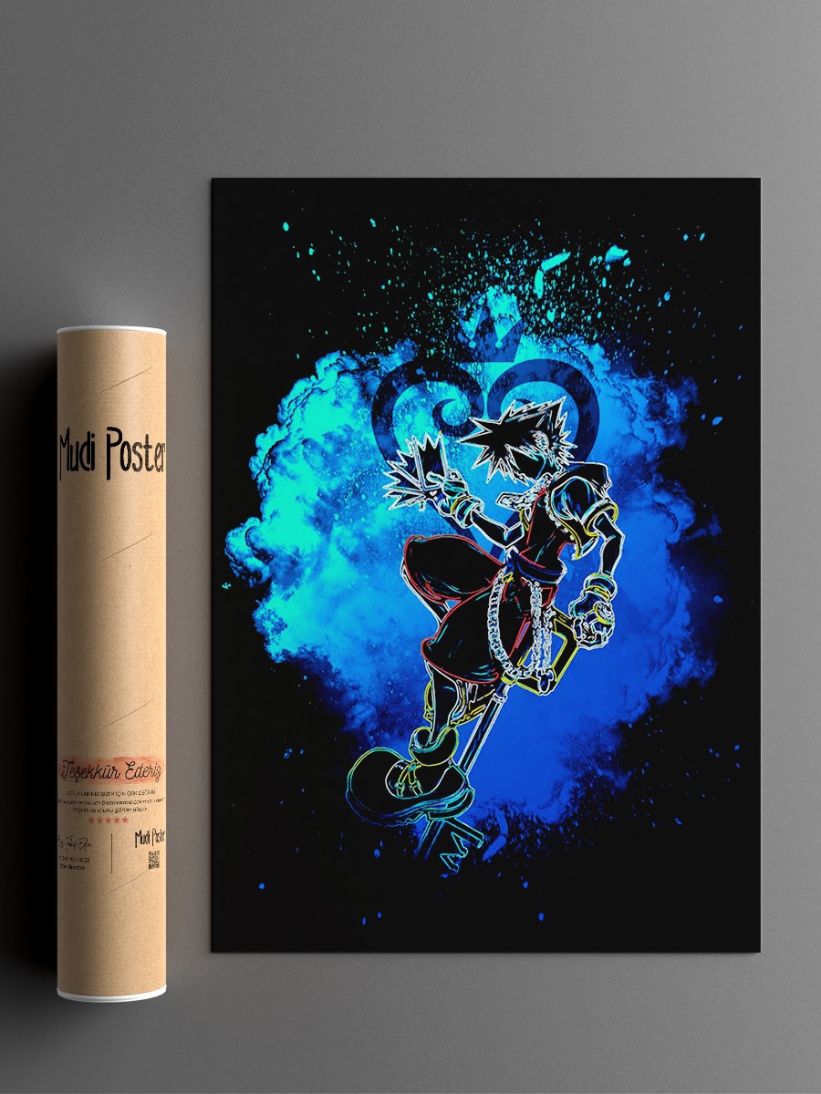 Master of Keys Soul Anime Poster Çerçevesiz Yüksek Kalite Anime Duvar Poster