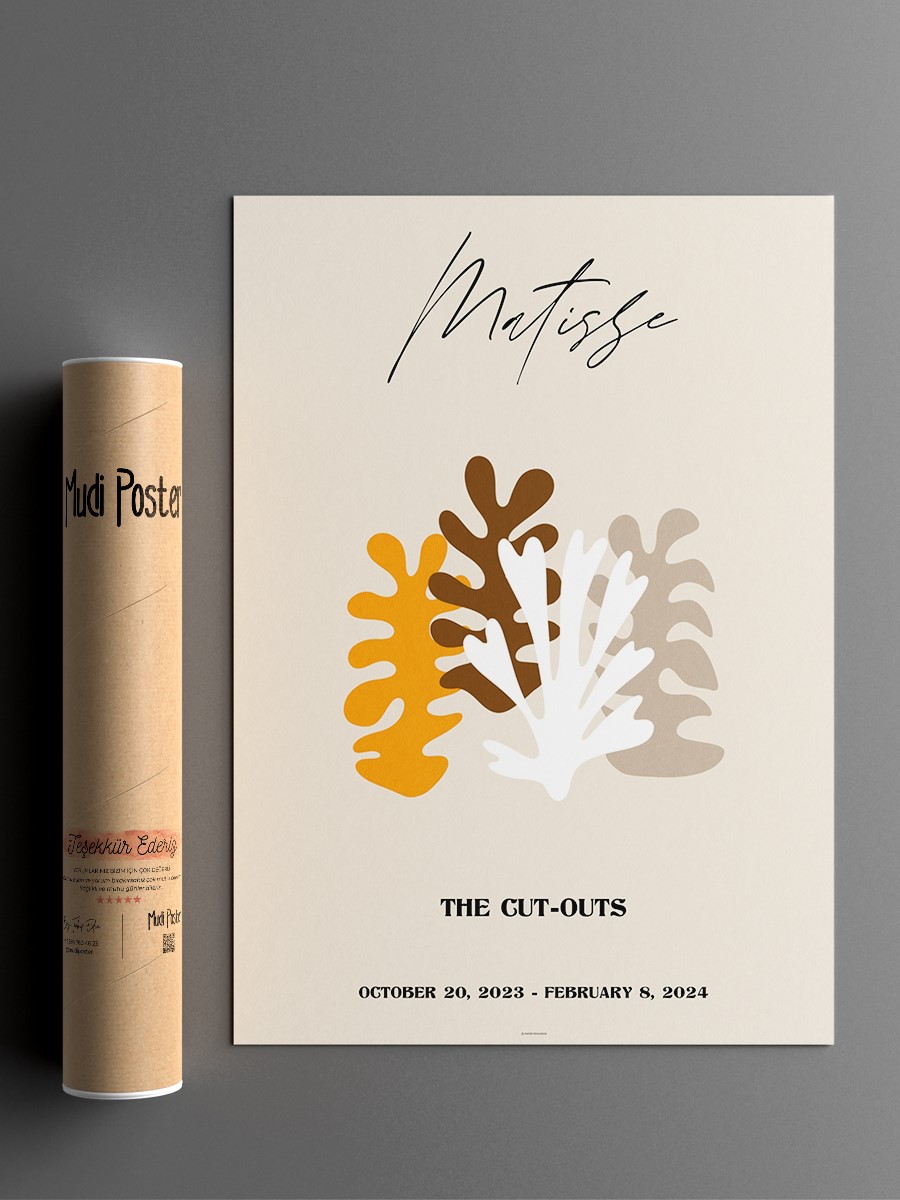 Matisse Koleksiyonu Modern Poster Çerçevesiz Duvar Tablosu Sanatsal Poster