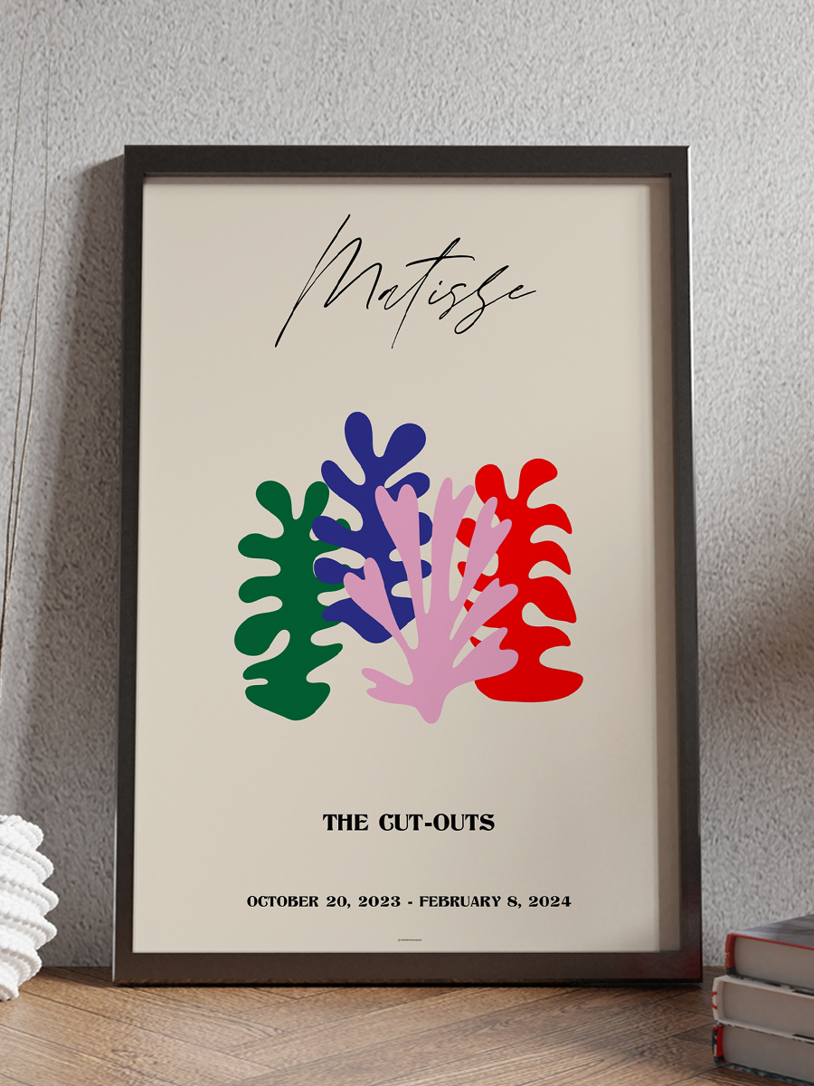 Matisse Koleksiyonu Modern Poster Çerçevesiz Duvar Tablosu Sanatsal Poster