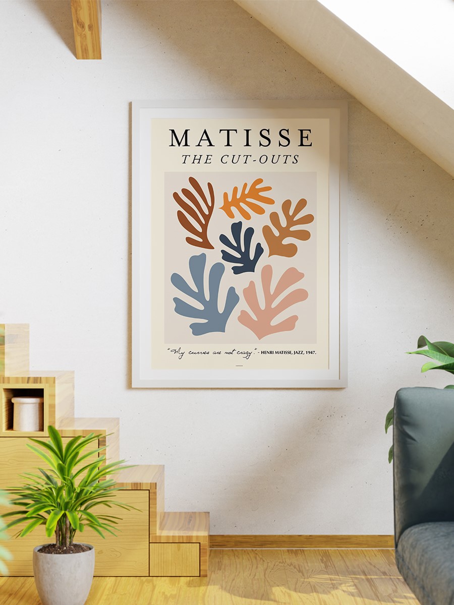 Matisse Poster Modern Duvar Tablosu Çerçevesiz Poster Salon, Mutfak Ve Ofis Duvar Dekoru