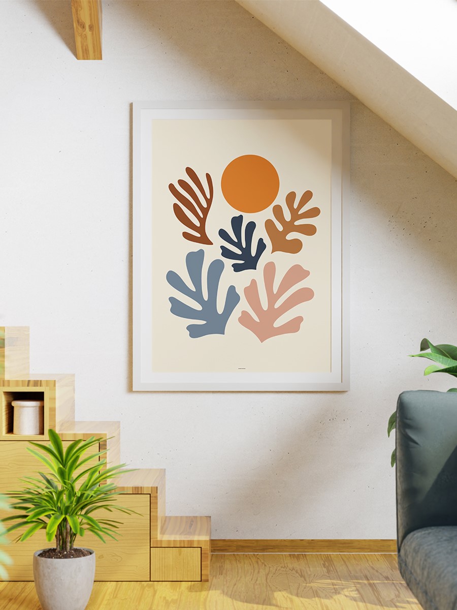 Matisse Poster Modern Duvar Tablosu Çerçevesiz Poster Salon, Mutfak Ve Ofis Duvar Dekoru