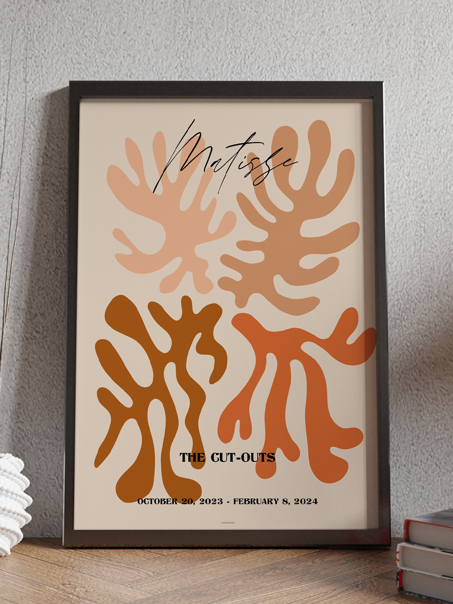 Matisse Modern Poster Çerçevesiz Duvar Tablosu Sanatsal Poster