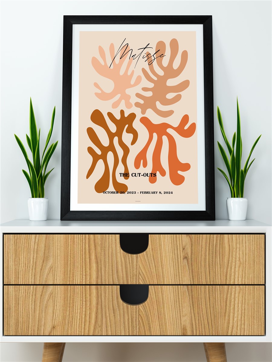 Matisse Modern Poster Çerçevesiz Duvar Tablosu Sanatsal Poster