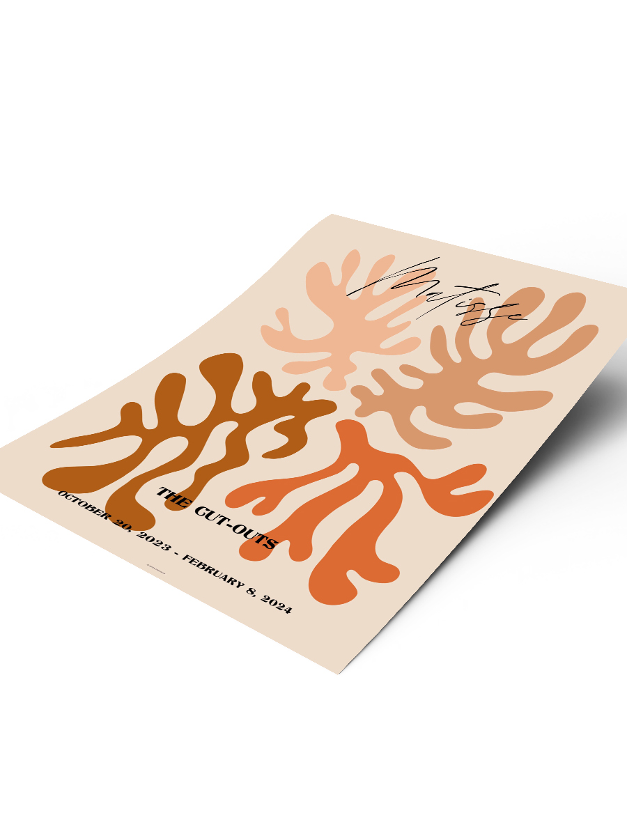 Matisse Modern Poster Çerçevesiz Duvar Tablosu Sanatsal Poster