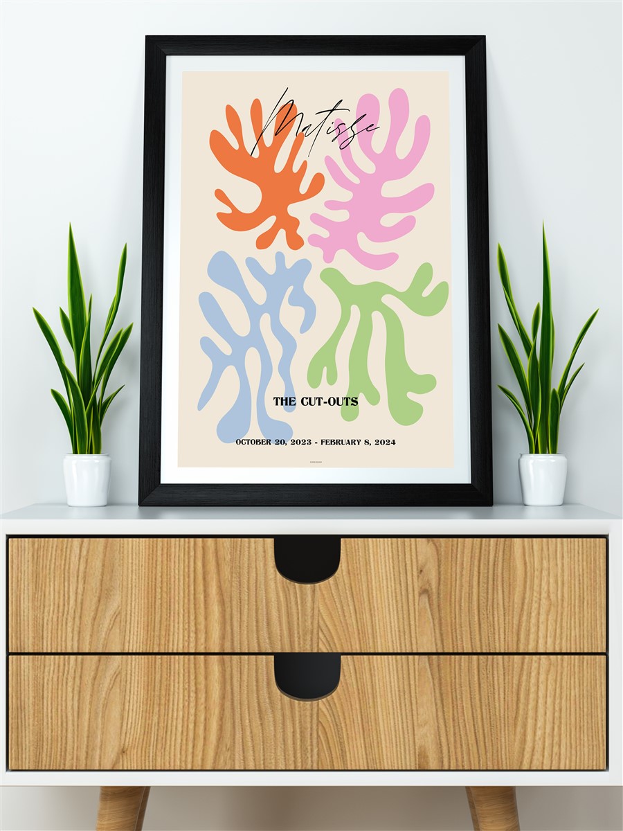 Matisse Modern Poster Çerçevesiz Duvar Tablosu Sanatsal Poster