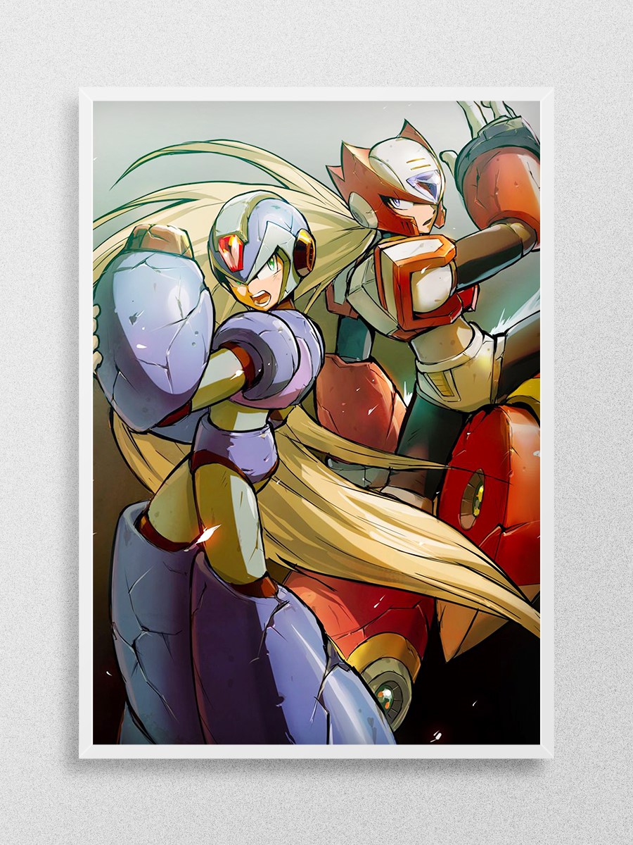Megamen The Last Anime Poster Çerçevesiz Yüksek Kalite Anime Duvar Poster