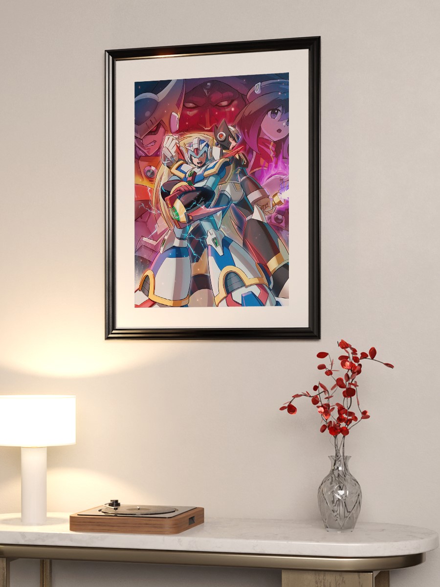 Megamen The Last Anime Poster Çerçevesiz Yüksek Kalite Anime Duvar Poster
