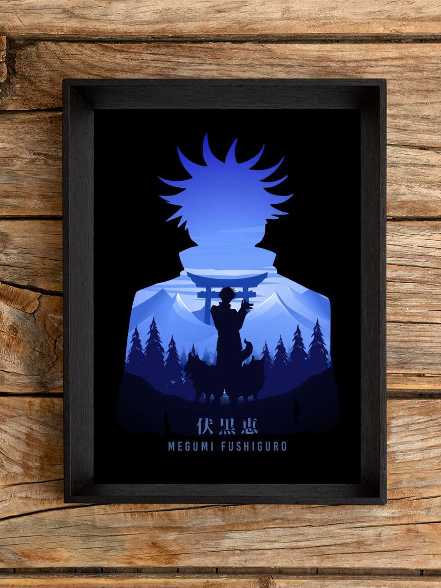 Megumi Fushiguro Anime Poster Çerçevesiz Yüksek Kalite Anime Duvar Poster
