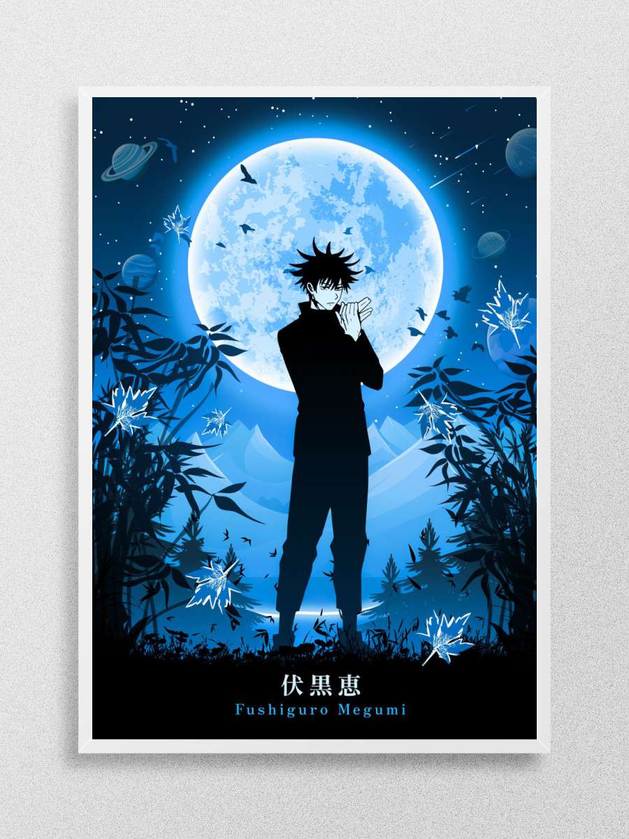 Megumi Jujutsu Kaisen Anime Poster Çerçevesiz Yüksek Kalite Anime Duvar Poster