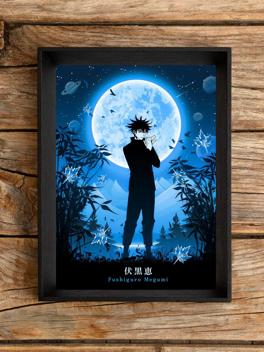 Megumi Jujutsu Kaisen Anime Poster Çerçevesiz Yüksek Kalite Anime Duvar Poster